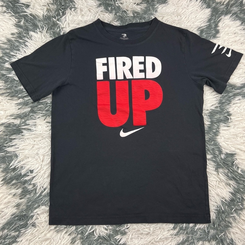 Nike 3 Brand Kids Boys Black White Red Shirt Size XL 13-15 years